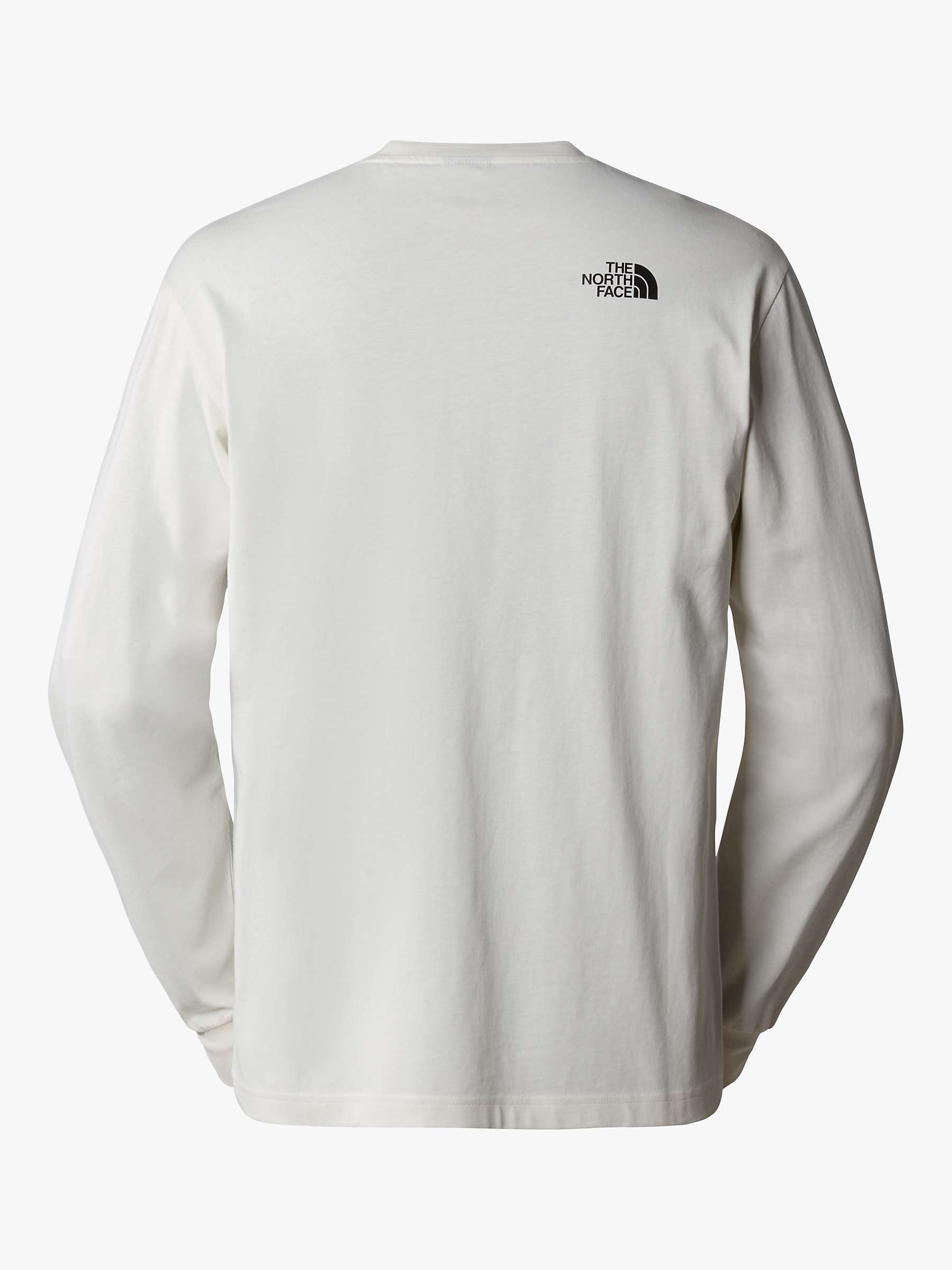 Buy The North Face Outdoor Long Sleeve T-Shirt, White Dune Online at johnlewis.com