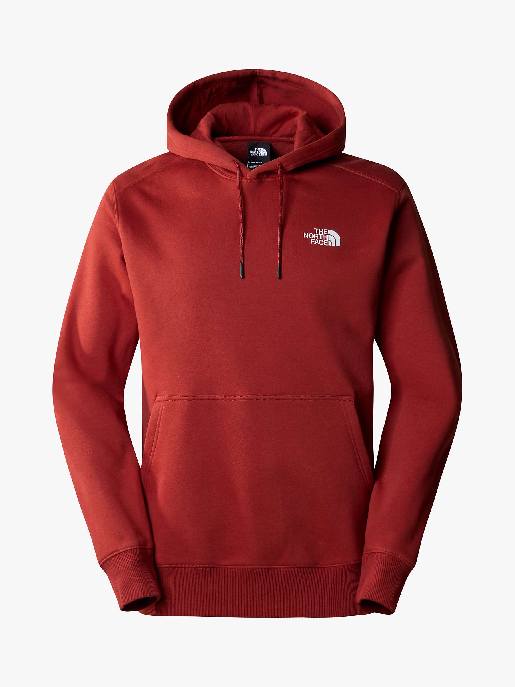 Buy The North Face Back Graphic Hoodie, Iron Red Online at johnlewis.com