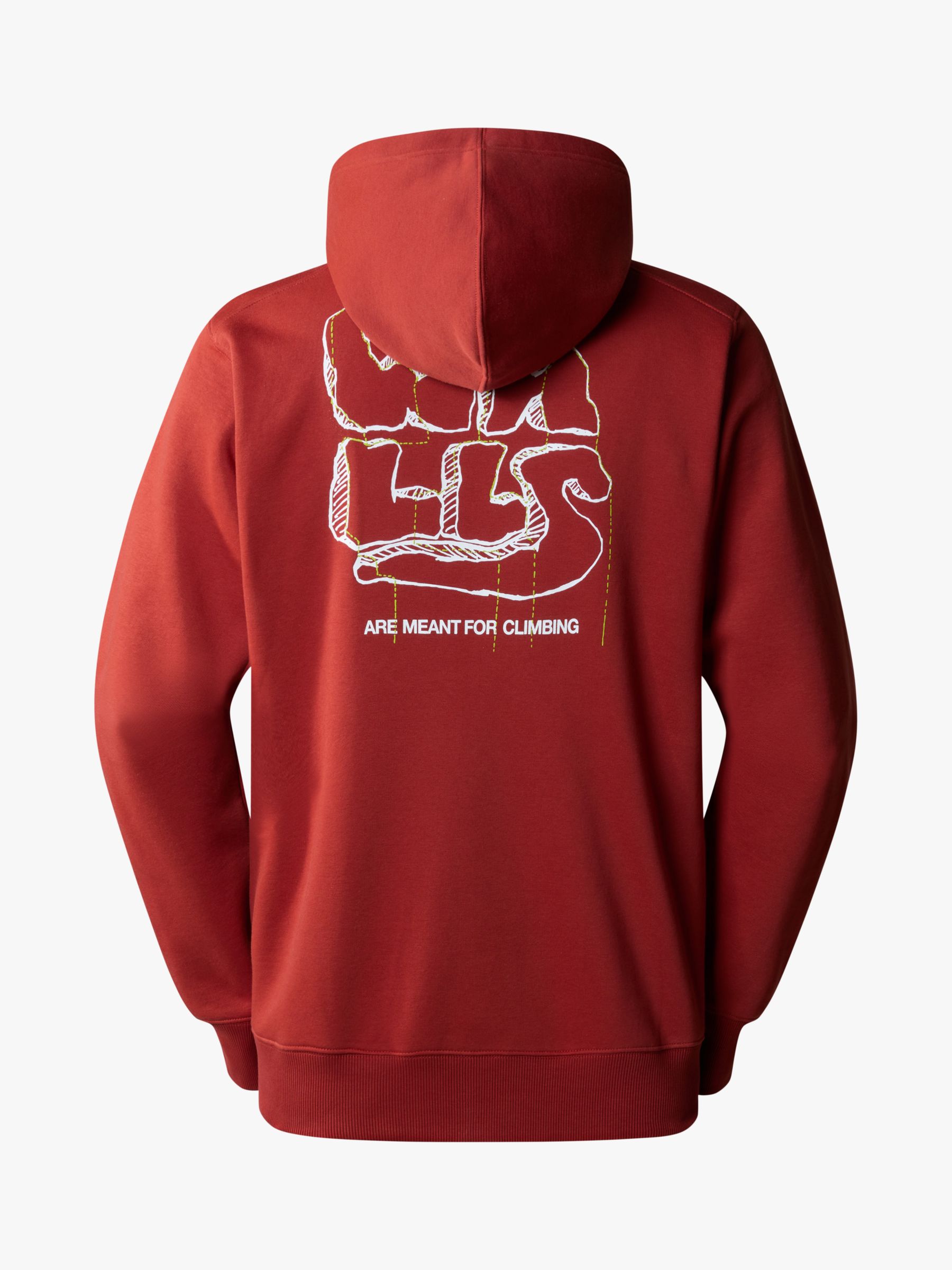 The North Face Back Graphic Hoodie, Iron Red, L