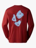 The North Face Outdoor Back Graphic T-Shirt, Iron Red