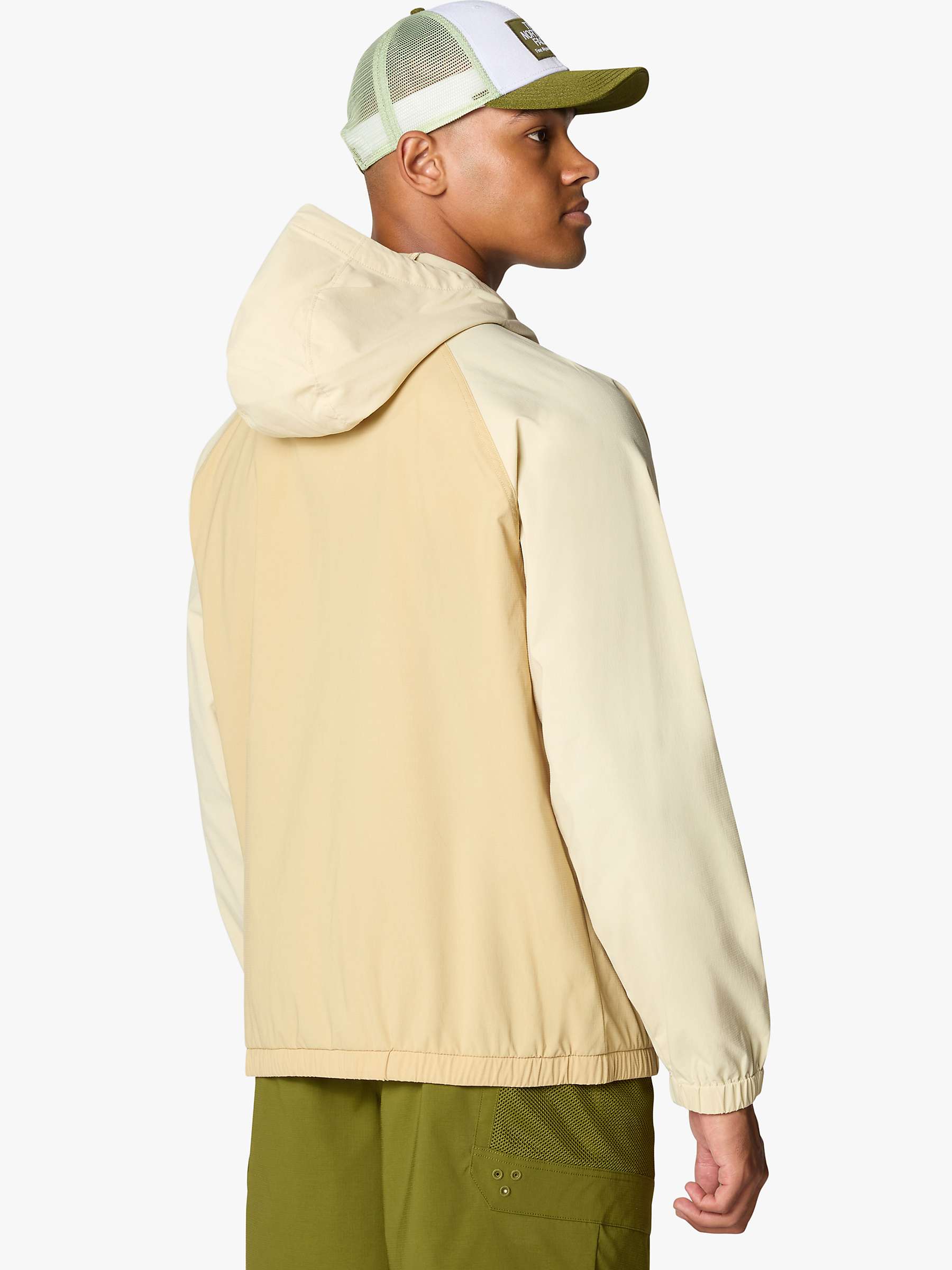 Buy The North Face Path Relaxed Fit Pullover Jacket, Gravel/Khaki/Stone Online at johnlewis.com