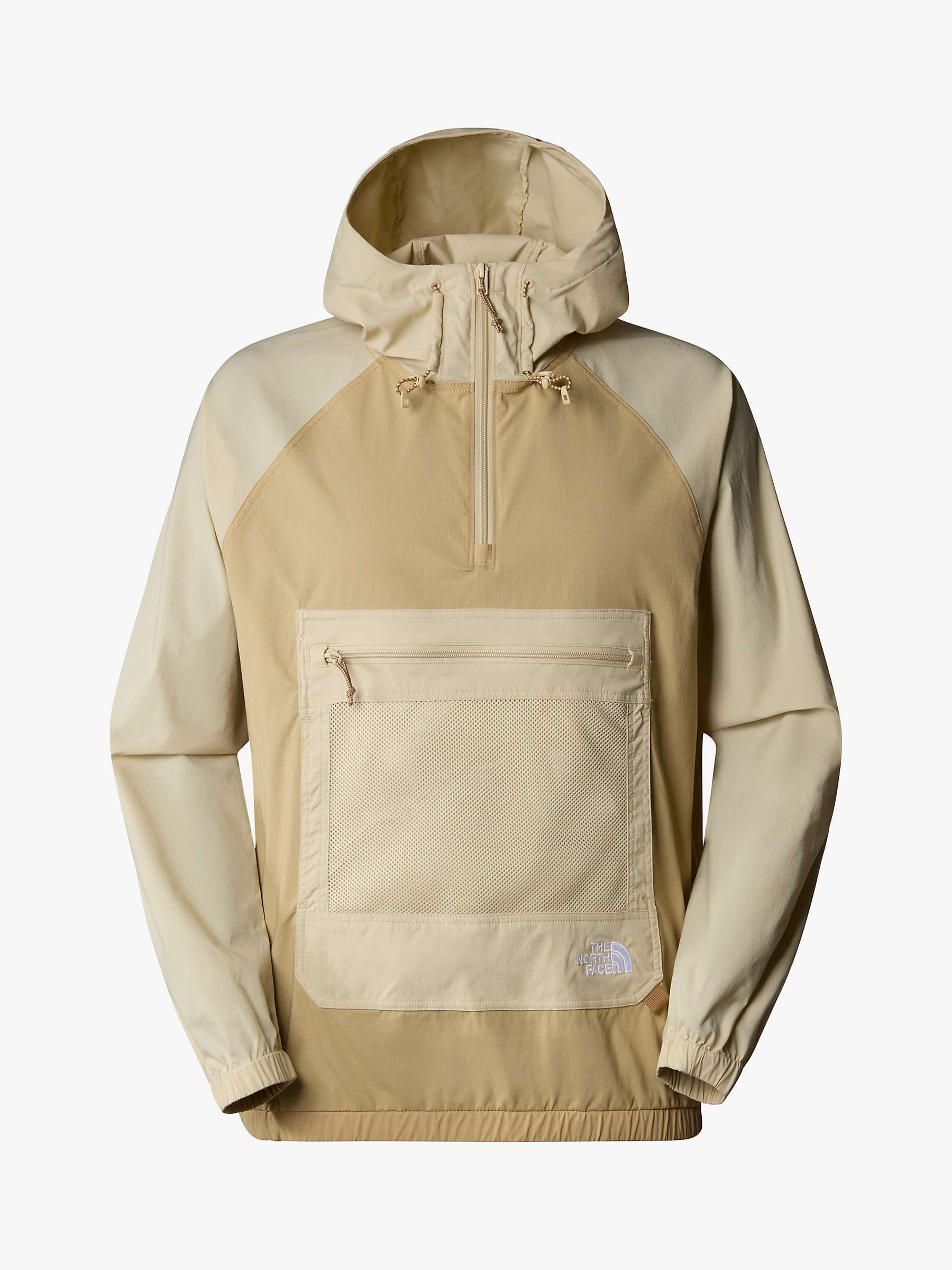 Buy The North Face Path Relaxed Fit Pullover Jacket, Gravel/Khaki/Stone Online at johnlewis.com