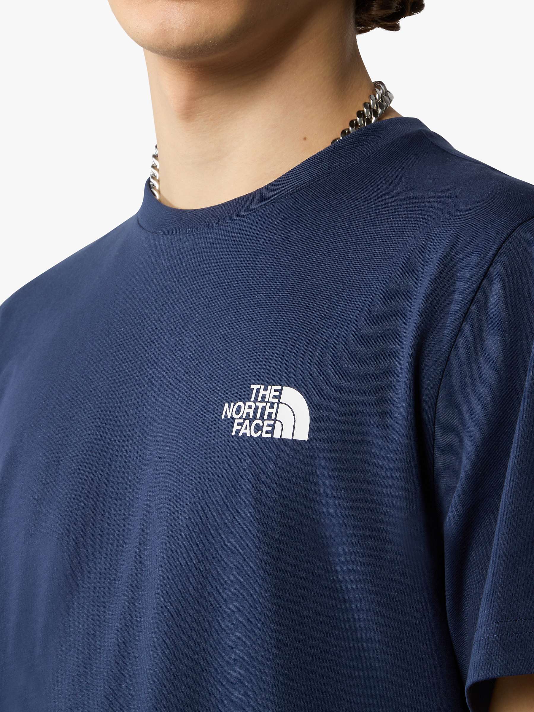 Buy The North Face Short Sleeve Dome T-Shirt, Navy Online at johnlewis.com