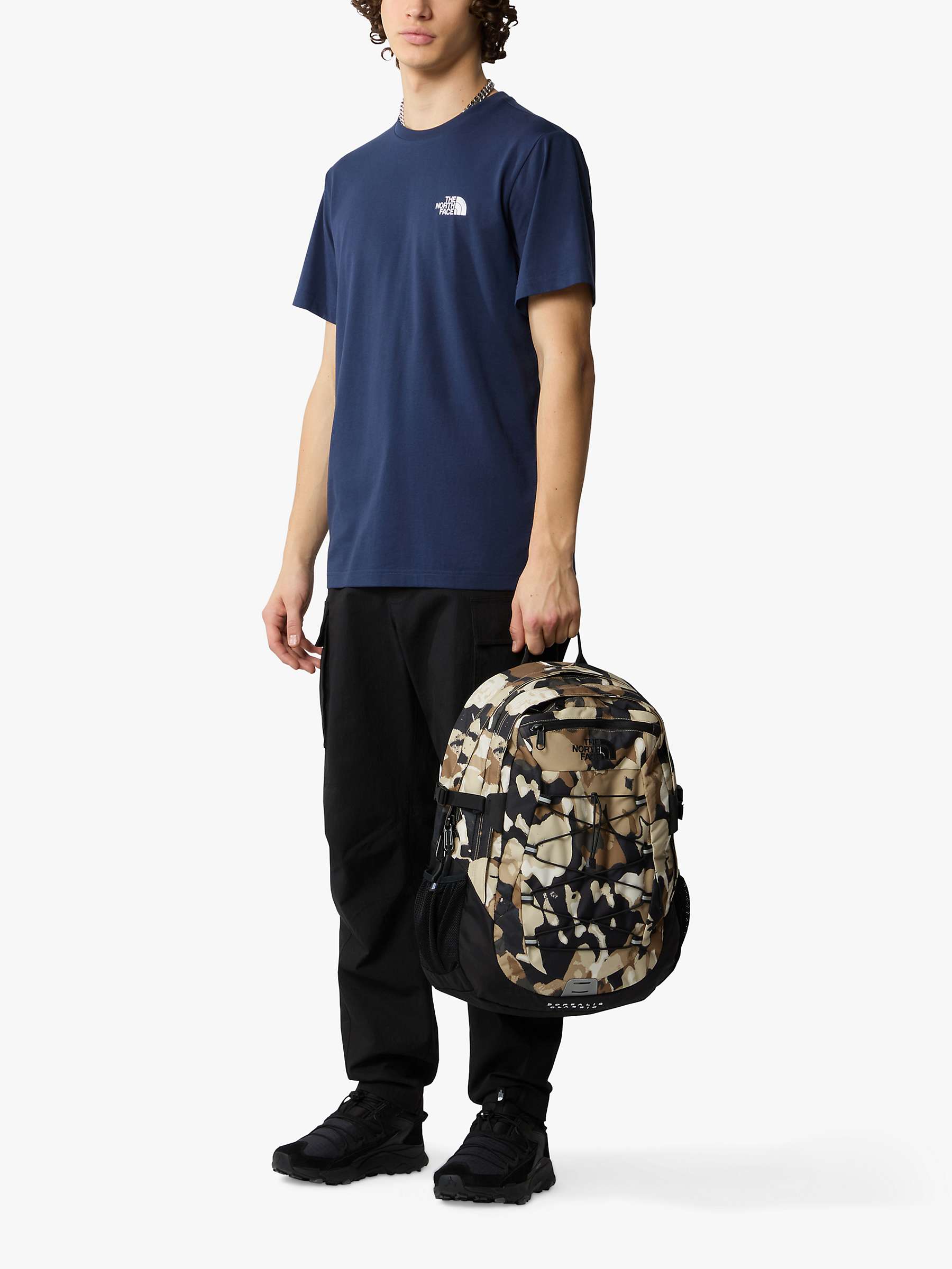 Buy The North Face Short Sleeve Dome T-Shirt, Navy Online at johnlewis.com