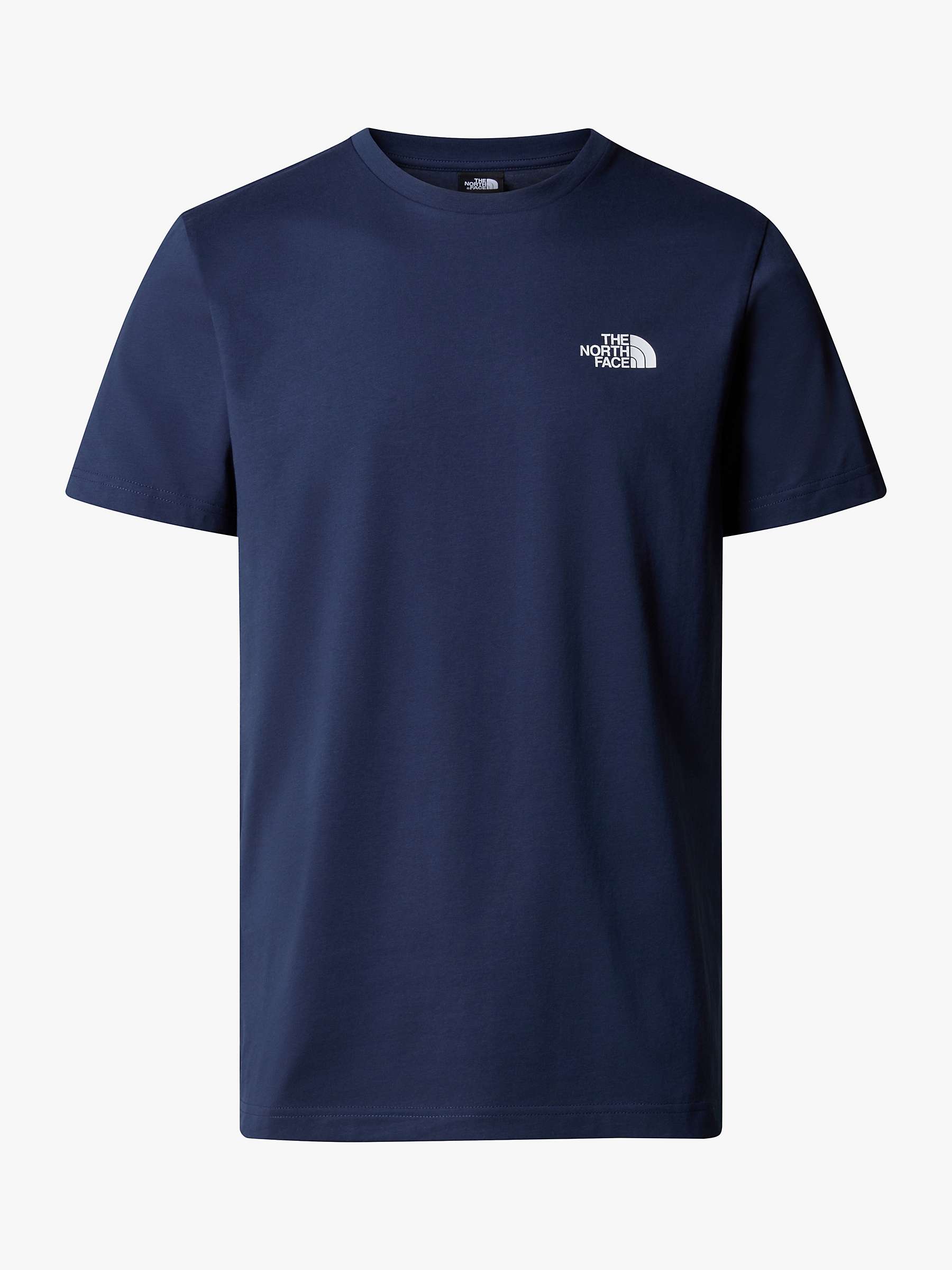 Buy The North Face Short Sleeve Dome T-Shirt, Navy Online at johnlewis.com