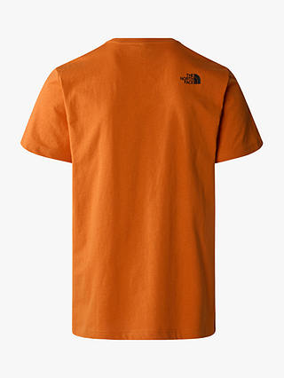 The North Face Short Sleeve Never Stop Exploring T-Shirt, Desert Rust
