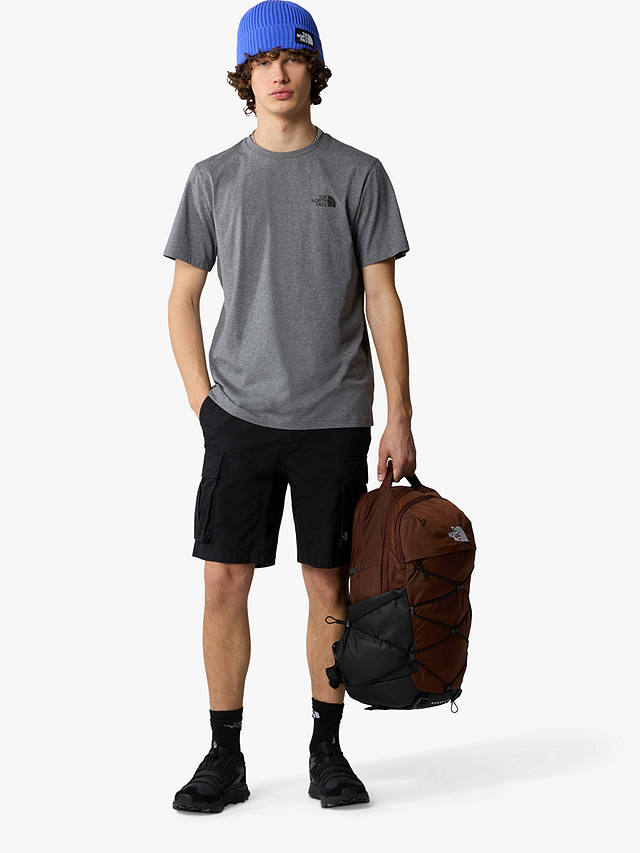 The North Face Dome Short Sleeve T-Shirt, Grey Heather