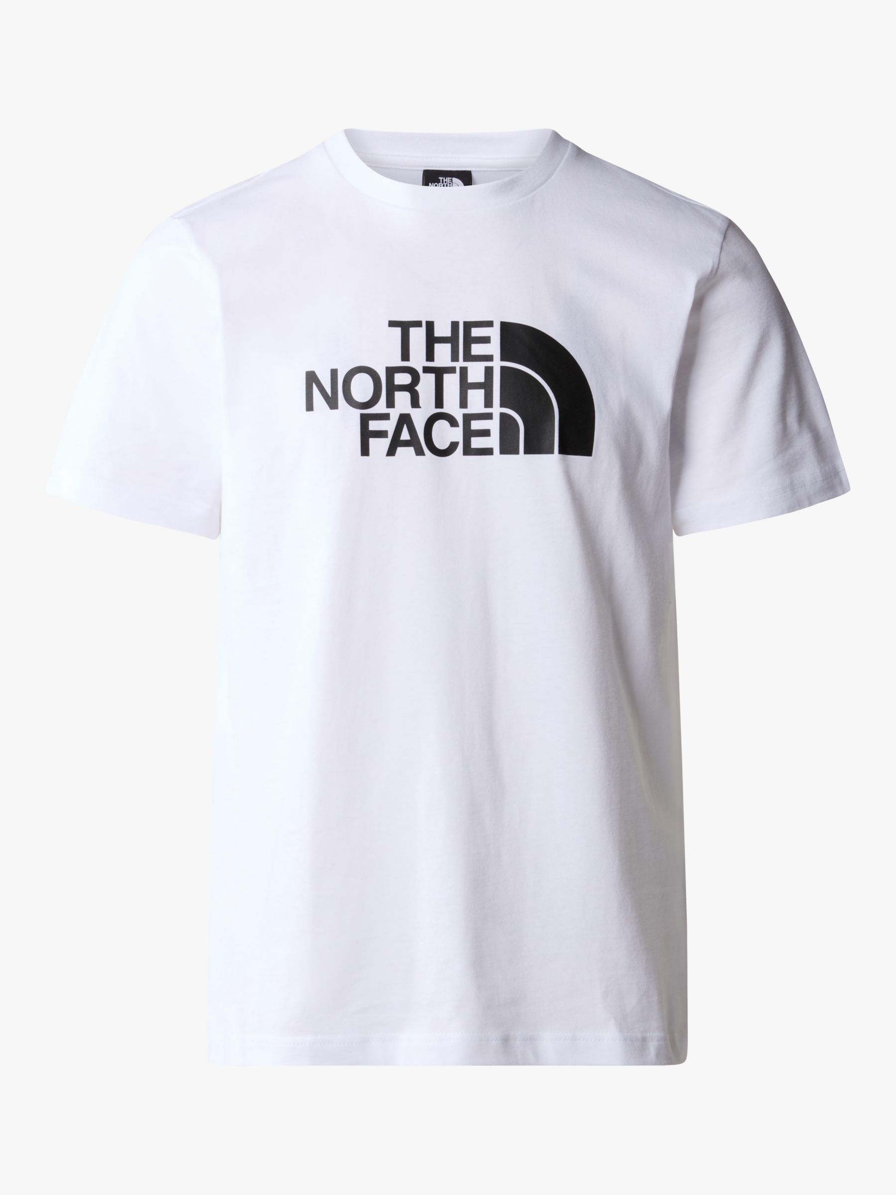 Buy The North Face Easy Short Sleeve T-Shirt, White Online at johnlewis.com