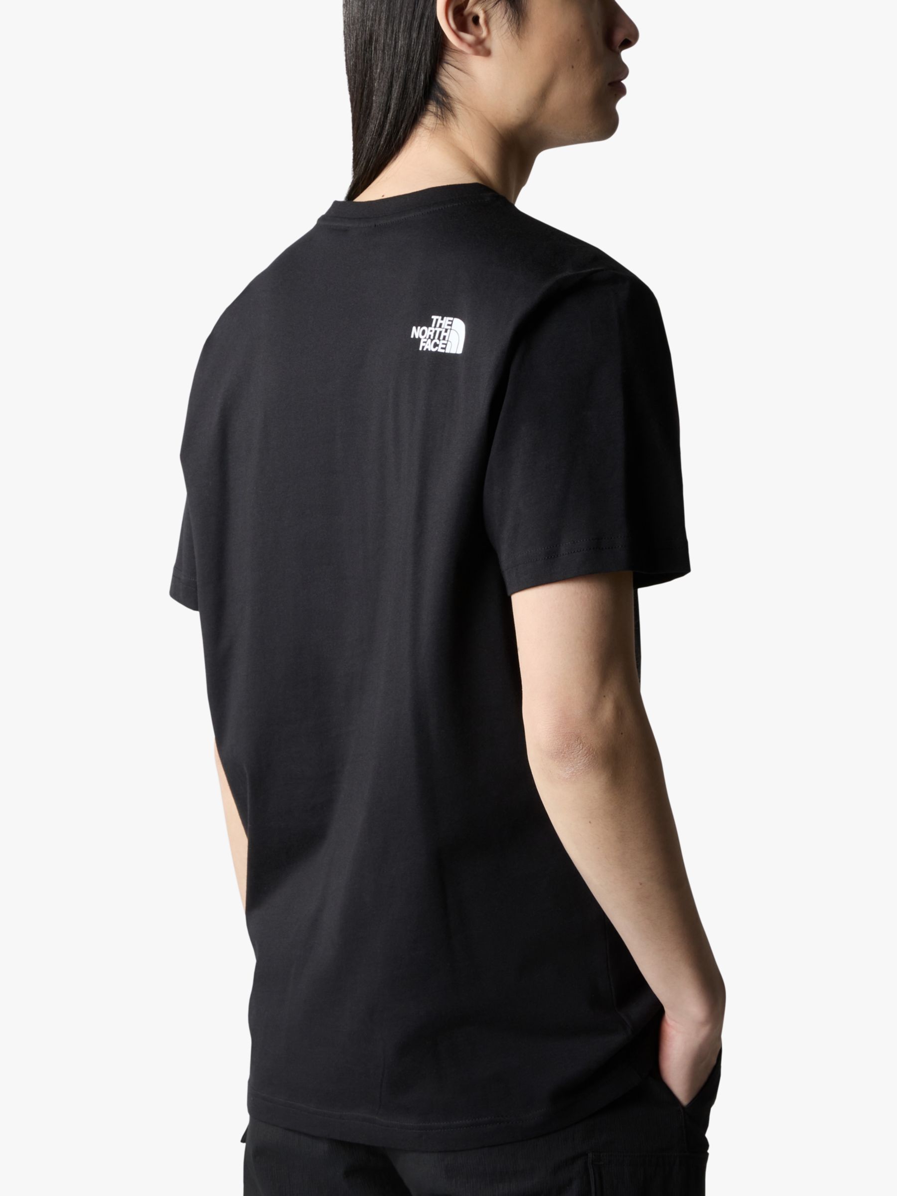 The North Face Short Sleeve Never Stop Exploring T-Shirt, Black, XL