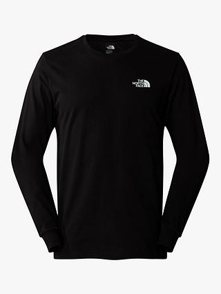 The North Face Easy Long Sleeve T-Shirt, Black