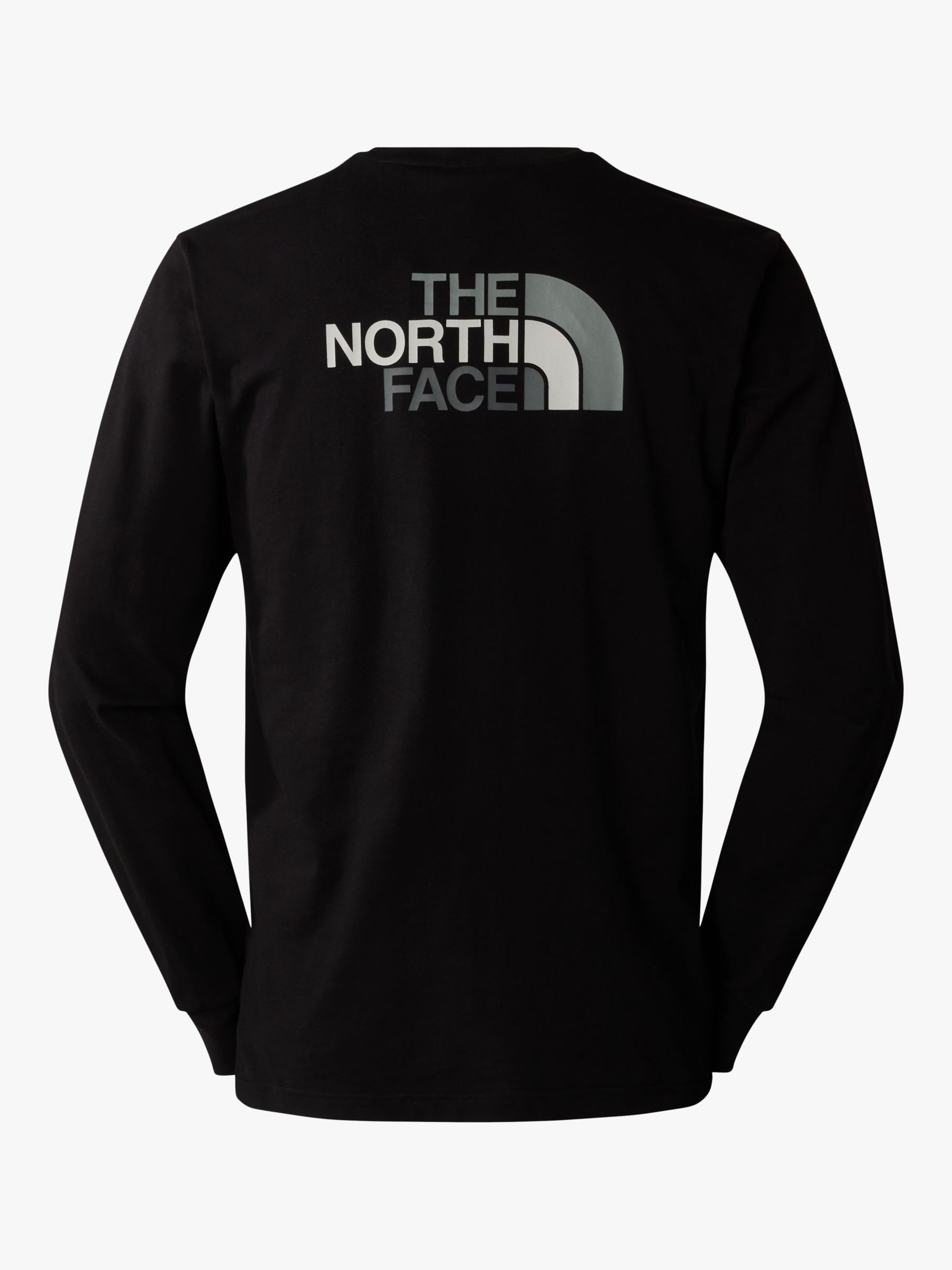 The North Face Easy Long Sleeve T-Shirt, Black, XL