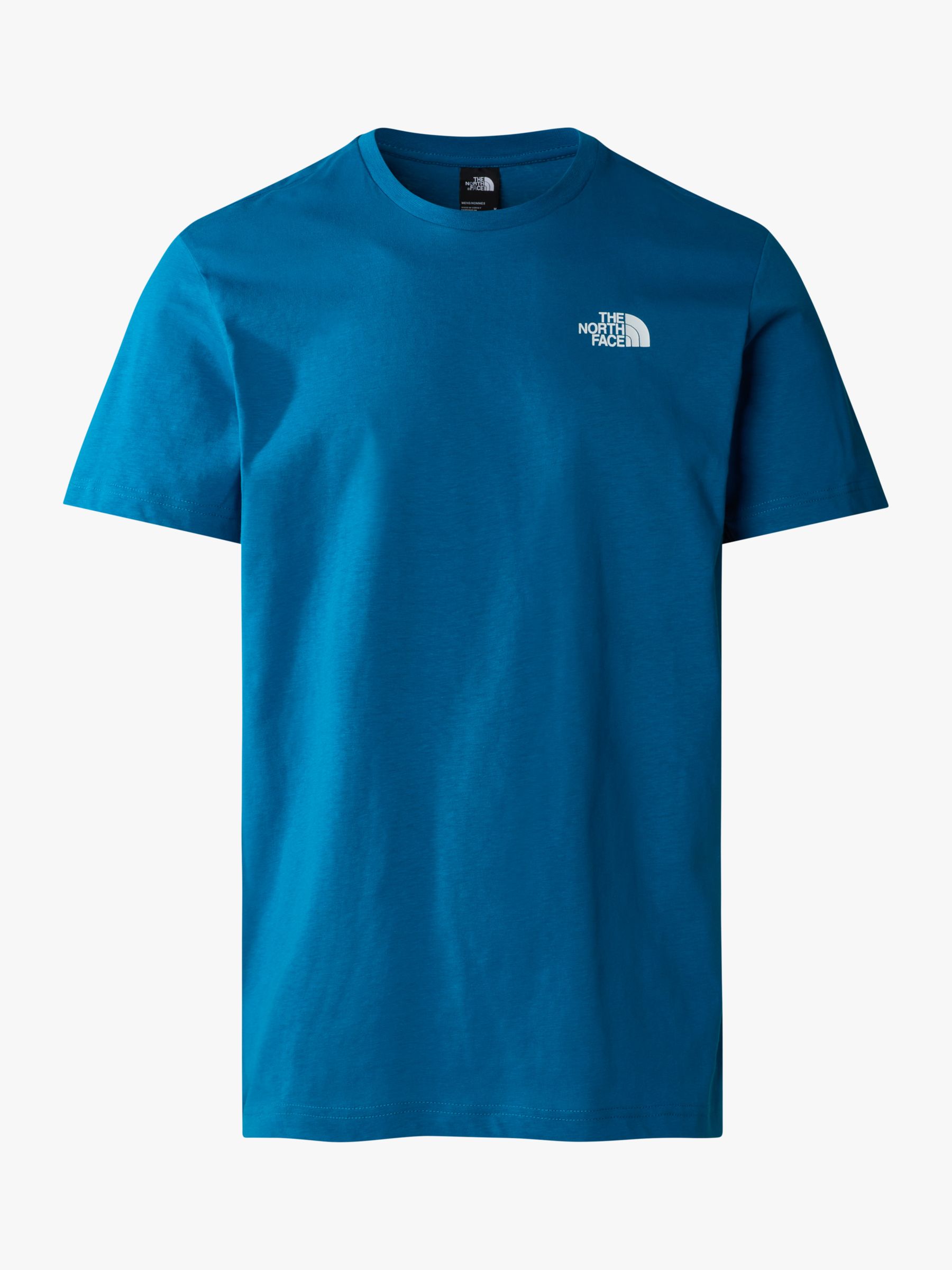 The North Face Waterbased Graphic Short Sleeve T-Shirt, Adriatic Blue, XL