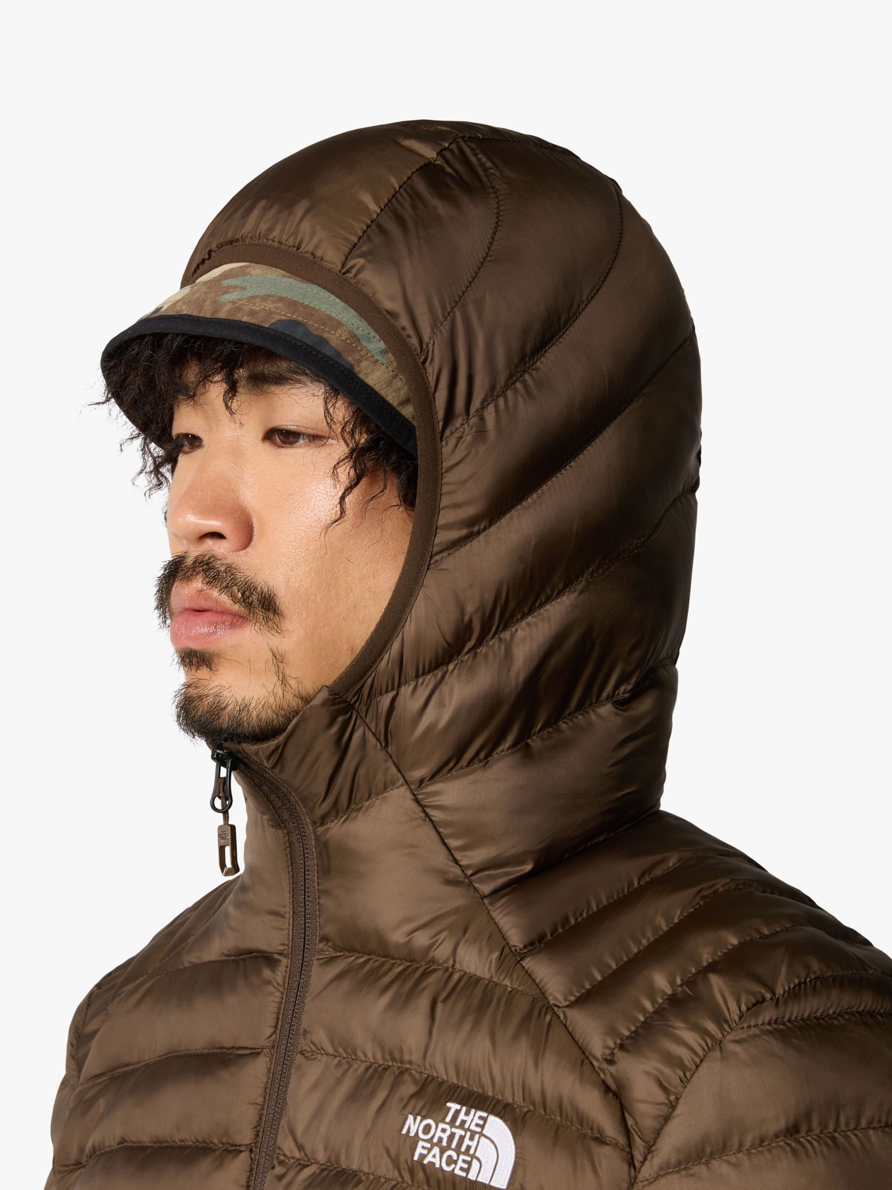 The North Face Hula Hooded Jacket, Brown, XL