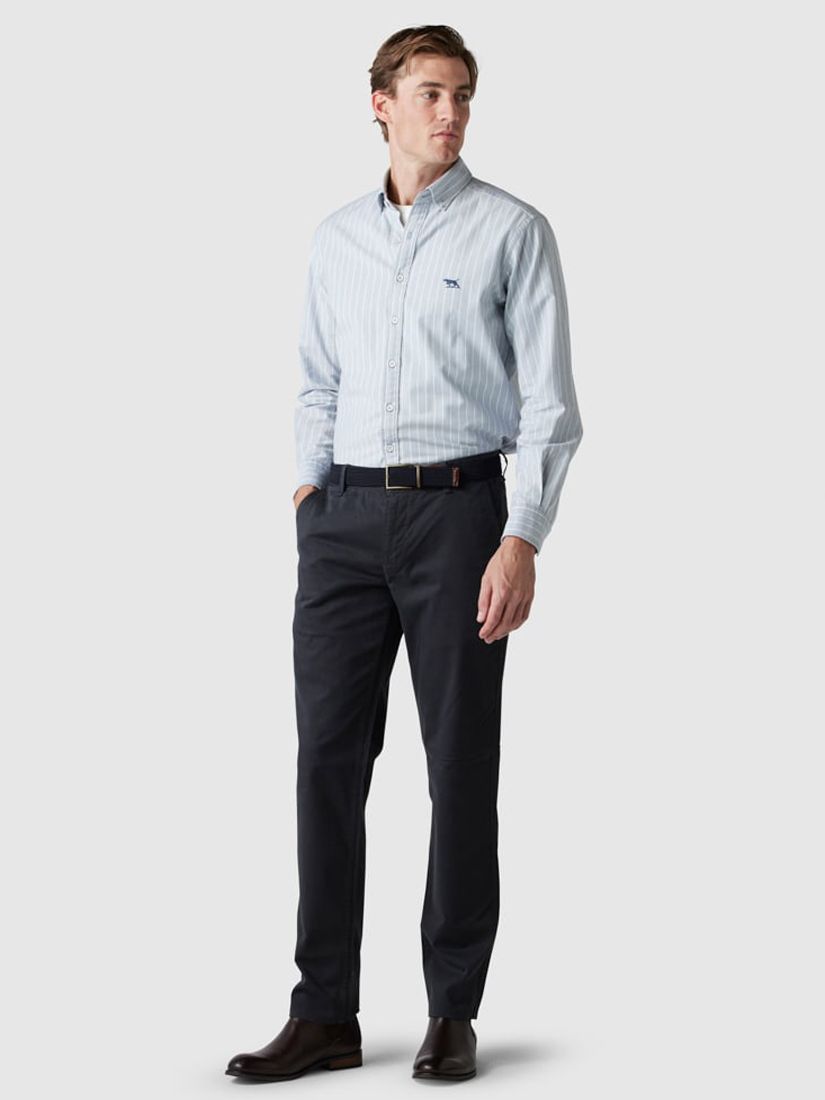 Buy Rodd & Gunn Thomas Road Custom Fit Stretch Cotton Long Leg Length Trousers Online at johnlewis.com