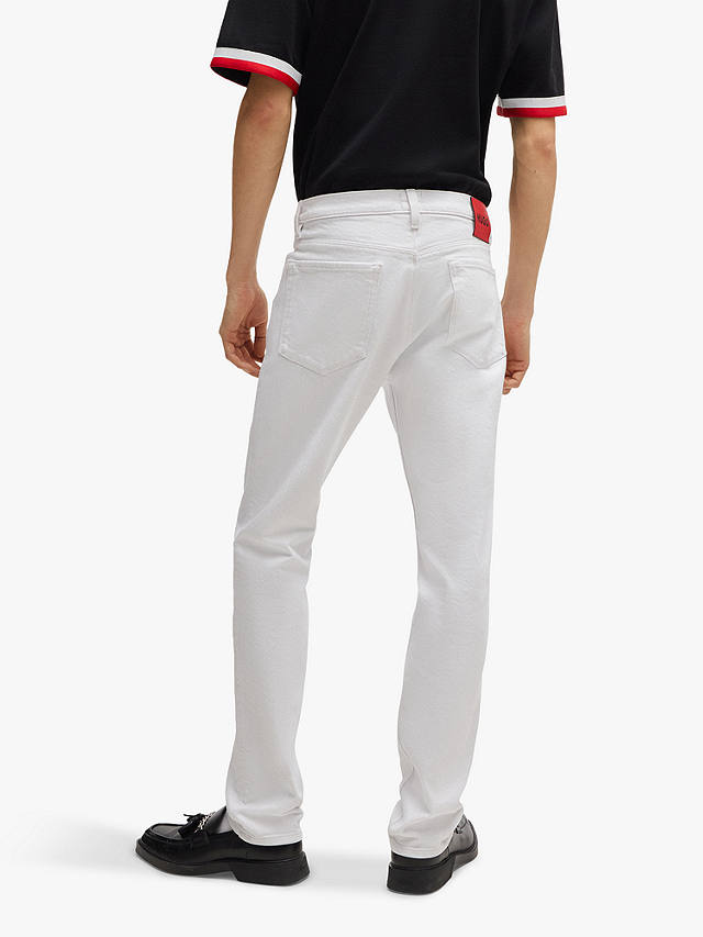 HUGO 708 Slim Jeans, White