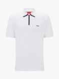 HUGO Dalomino Polo Shirt, White