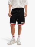 HUGO Danopy Relaxed Fit French Terry Shorts, Black
