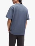 HUGO Dapolino 462 Short Sleeve T-Shirt, Open Blue