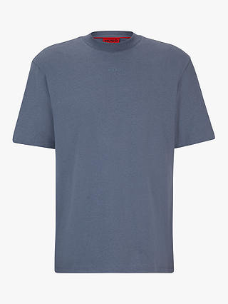 HUGO Dapolino 462 Short Sleeve T-Shirt, Open Blue