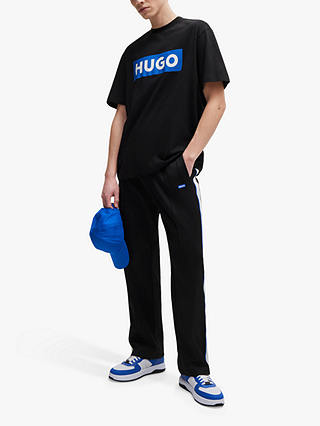 HUGO Nico Logo Print T-Shirt, Black