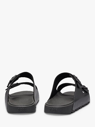 BOSS Surfley Slider Sandals, Black
