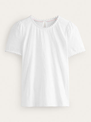 Boden Ali Jersey T-Shirt, White