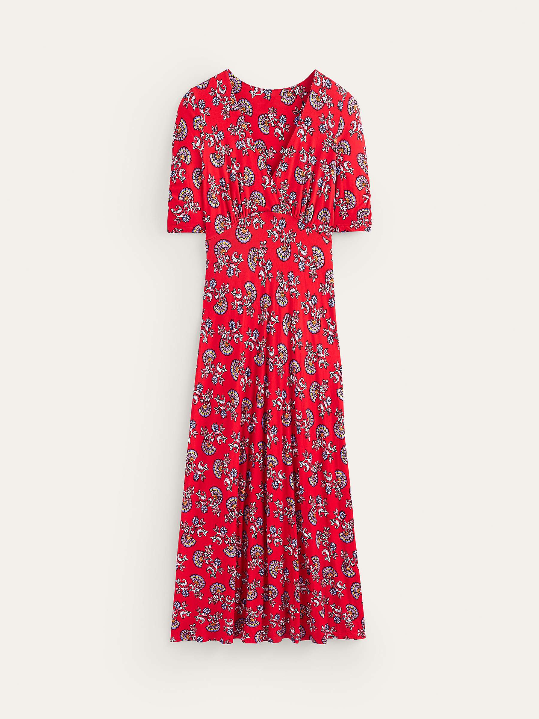 Buy Boden Rebecca Botanical Bunch Jersey Midi Dress Online at johnlewis.com