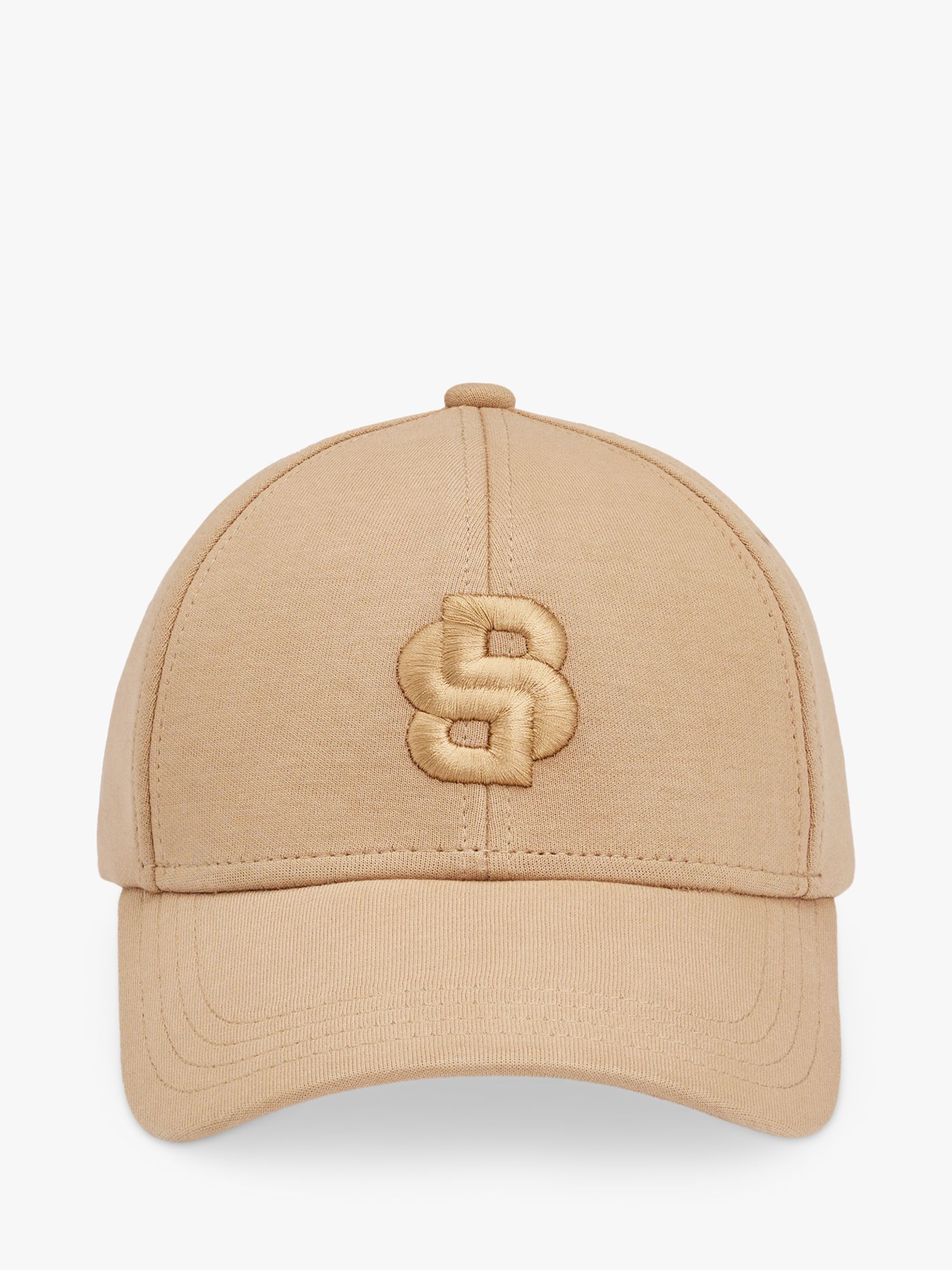 BOSS Zed Iconic Baseball Cap, Beige, One Size