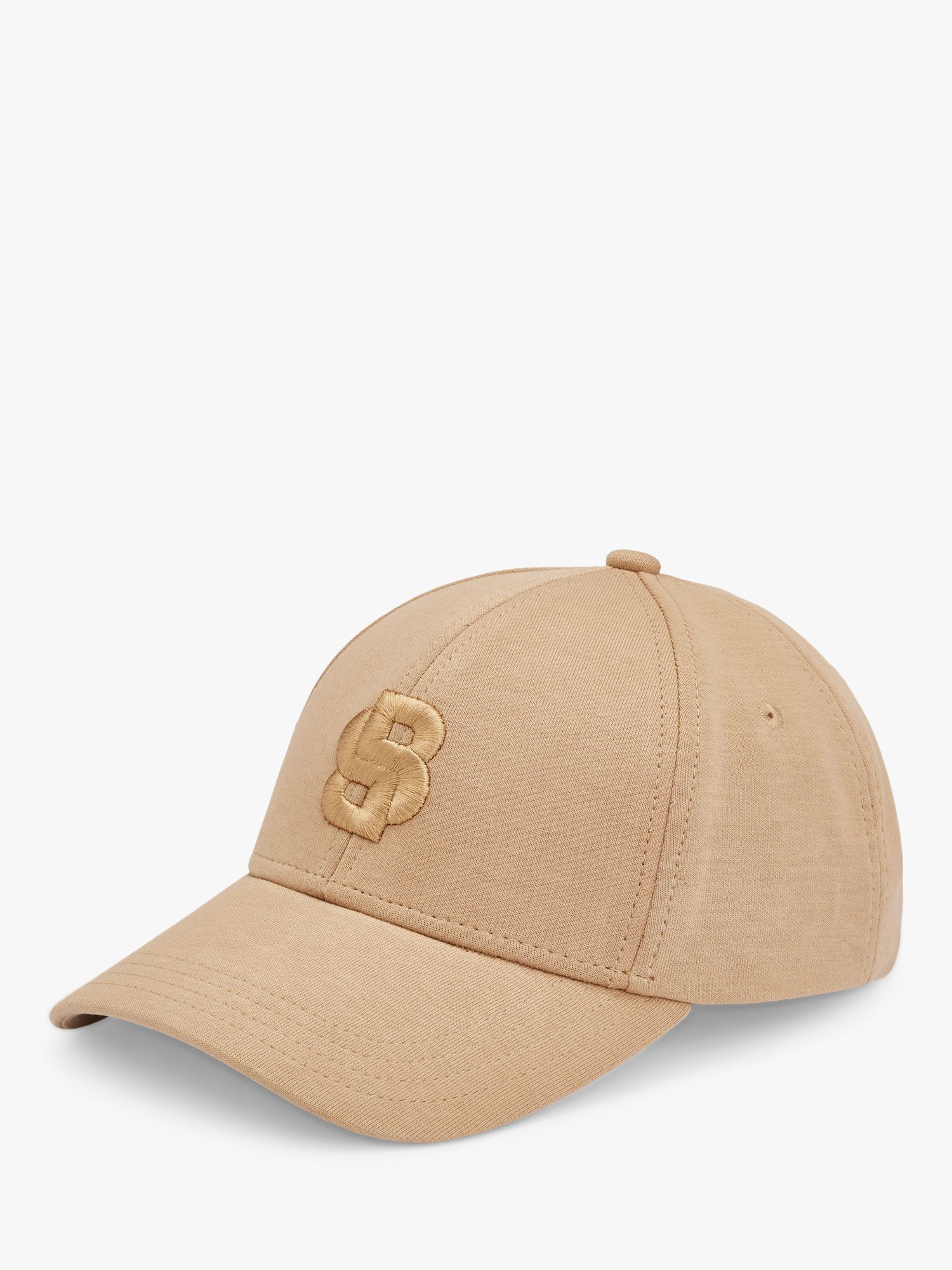 BOSS Zed Iconic Baseball Cap, Beige, One Size
