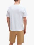BOSS Waffle Short Sleeve T-Shirt, Open White, Open White