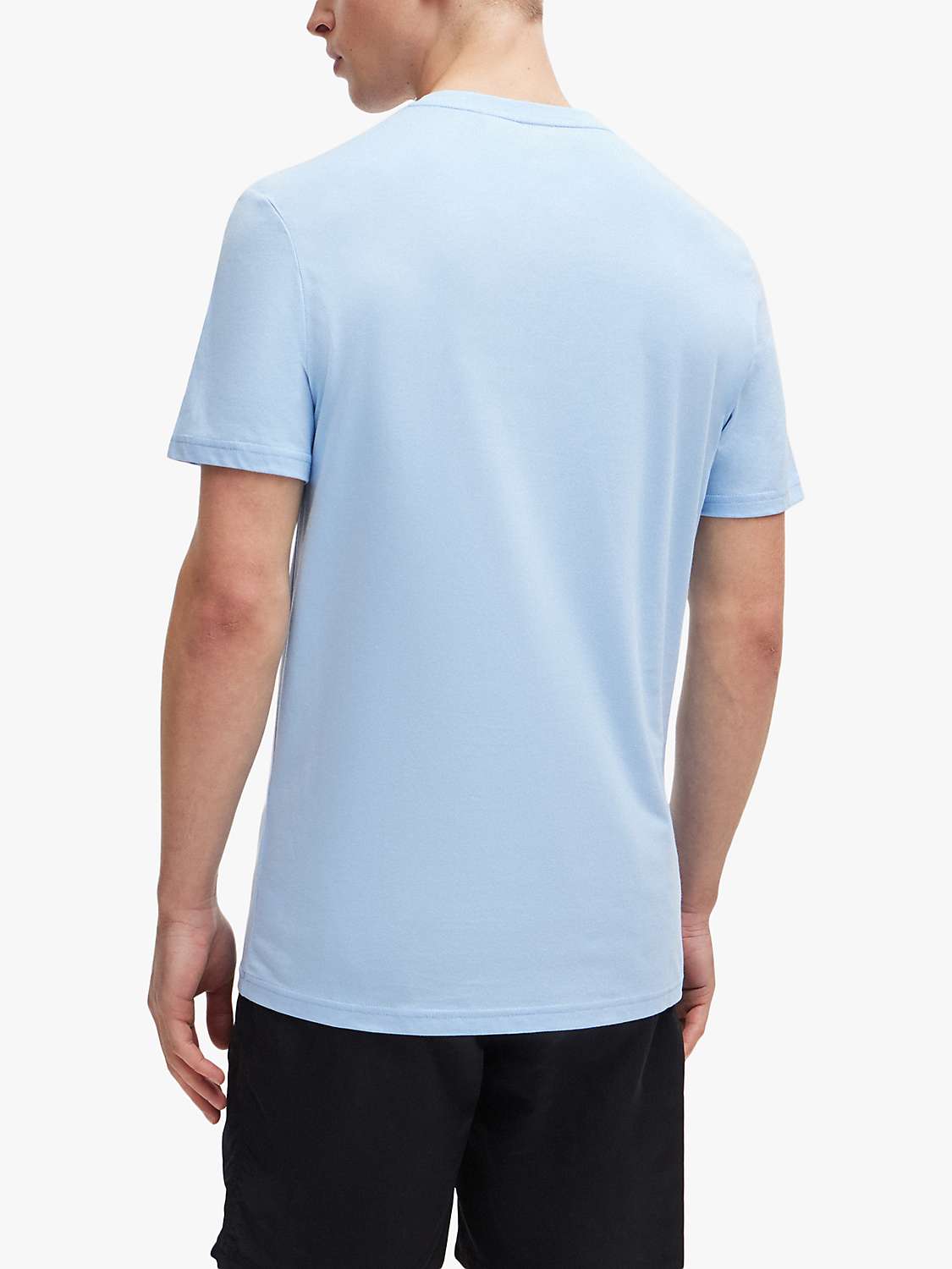 Buy BOSS Regular Fit T-Shirt, Pastel Blue Online at johnlewis.com