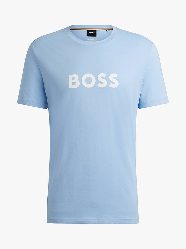BOSS Regular Fit T-Shirt, Pastel Blue