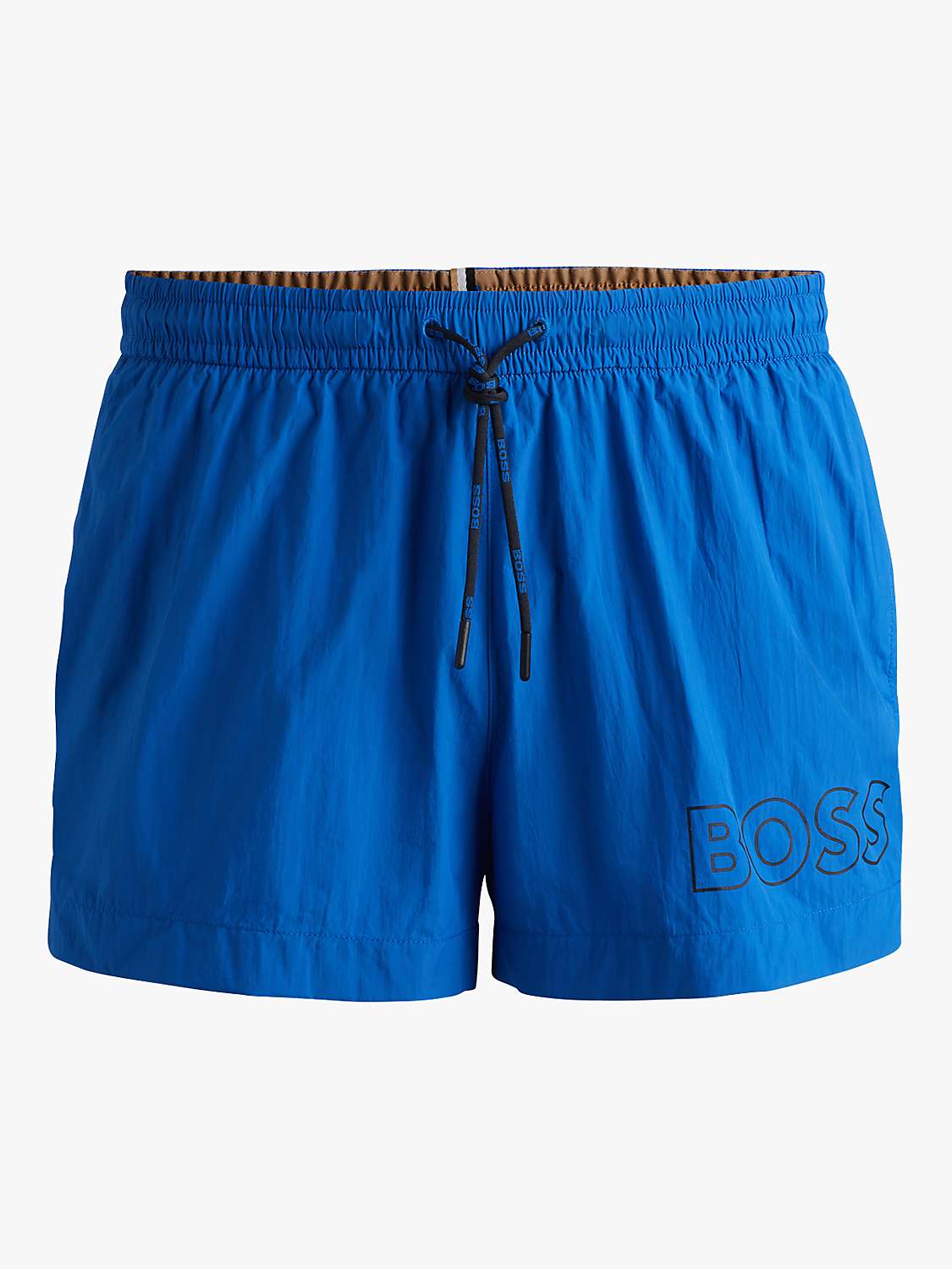 Buy BOSS Mooneye 423 Swim Shorts, Blue Online at johnlewis.com