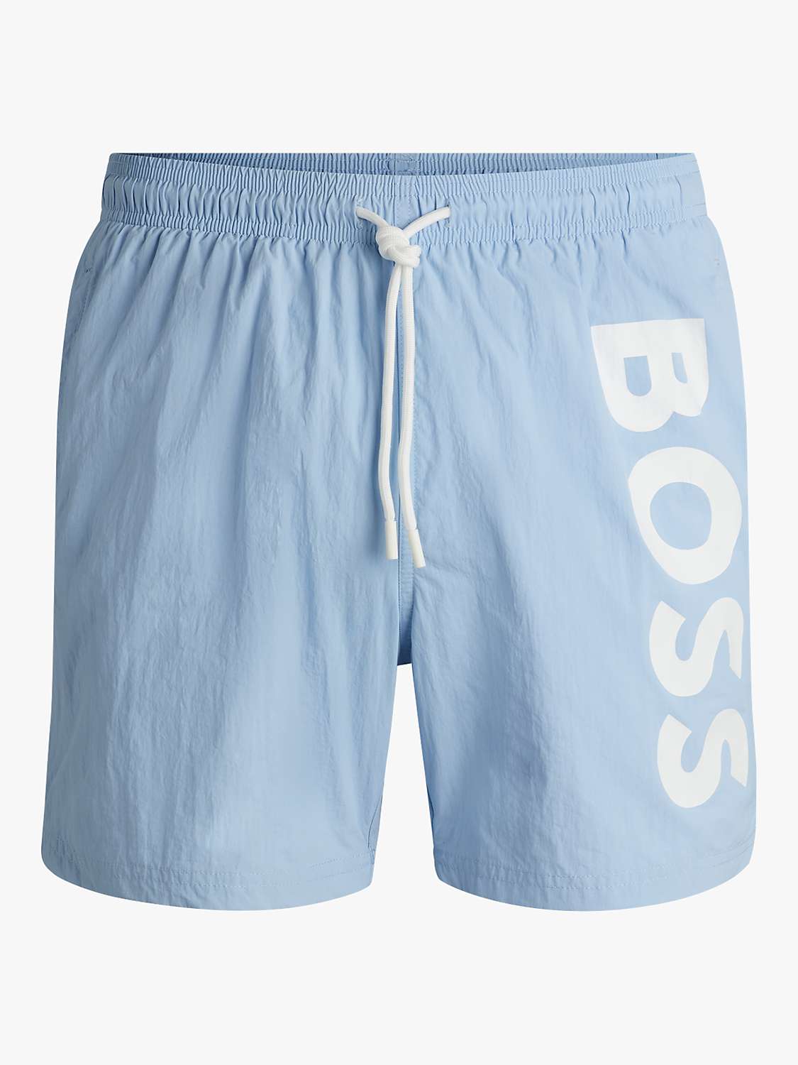 Buy BOSS Octopus 450 Swim Shorts,  Pastel Blue Online at johnlewis.com