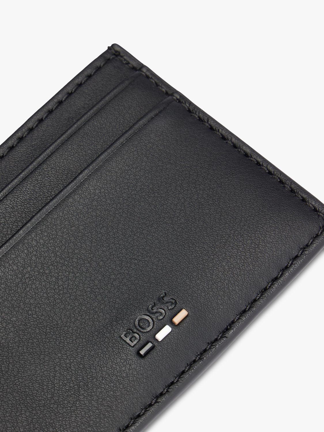 BOSS Ray Card Holder, Black, One Size