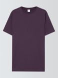 John Lewis Supima Cotton Jersey Crew Neck T-Shirt, Nightshade