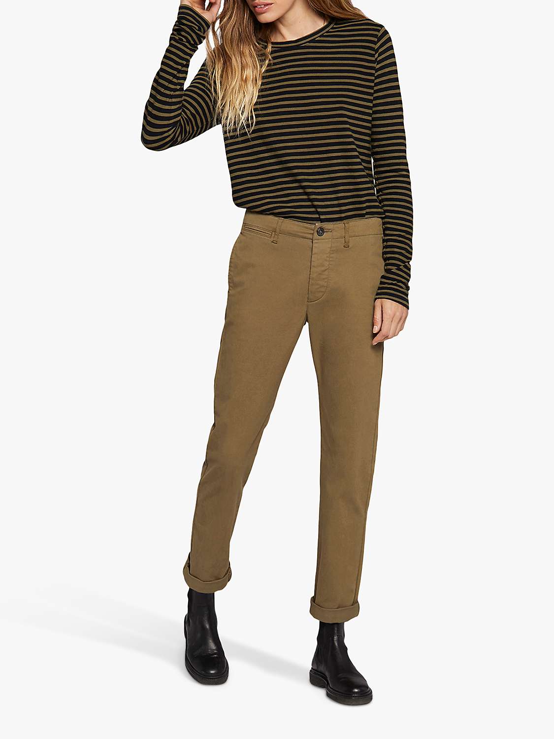 Buy Current/Elliott The Captain Chino Trousers Online at johnlewis.com
