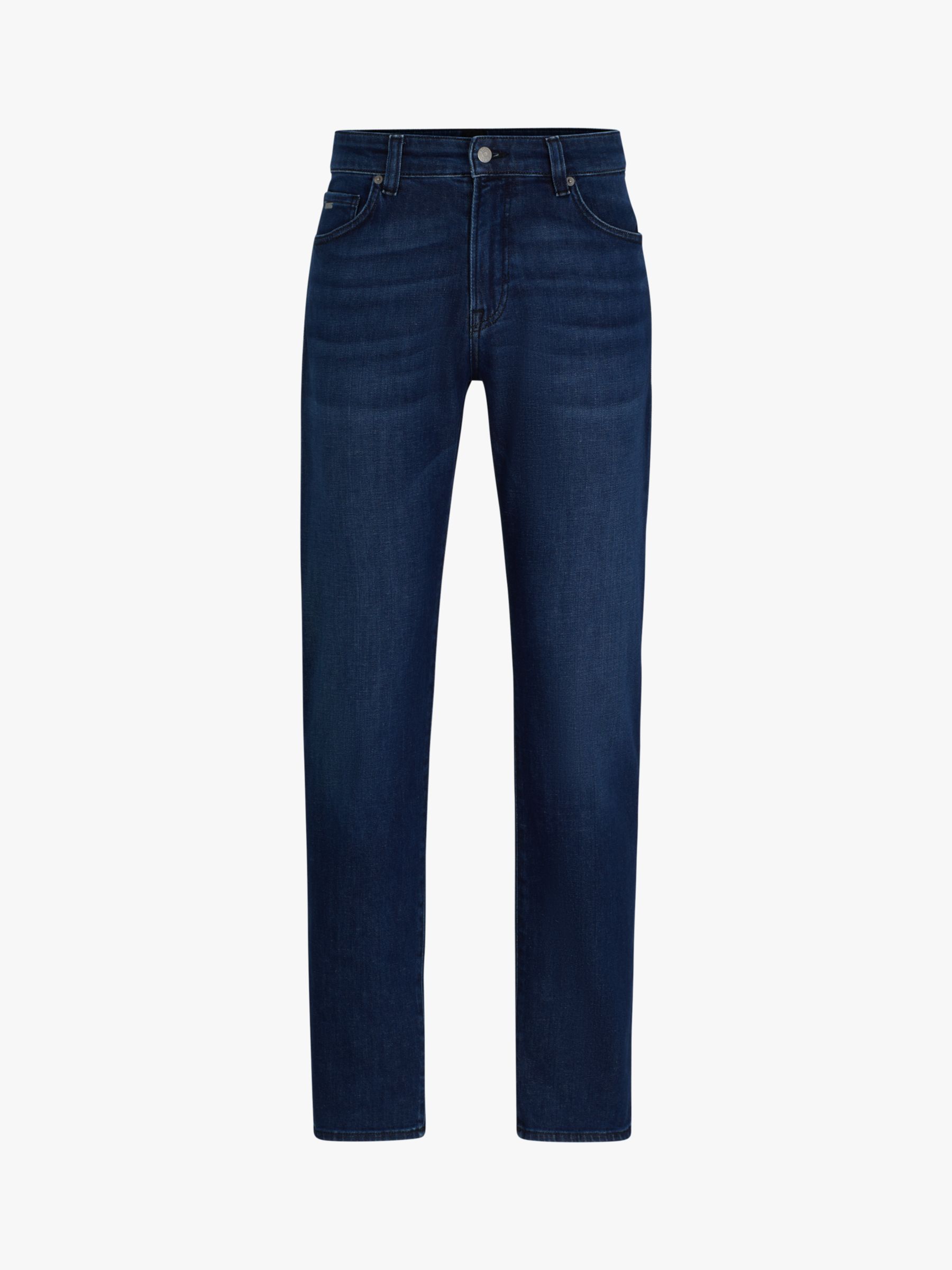 Buy BOSS Regular Fit Maine 429 Jeans, Blue Online at johnlewis.com