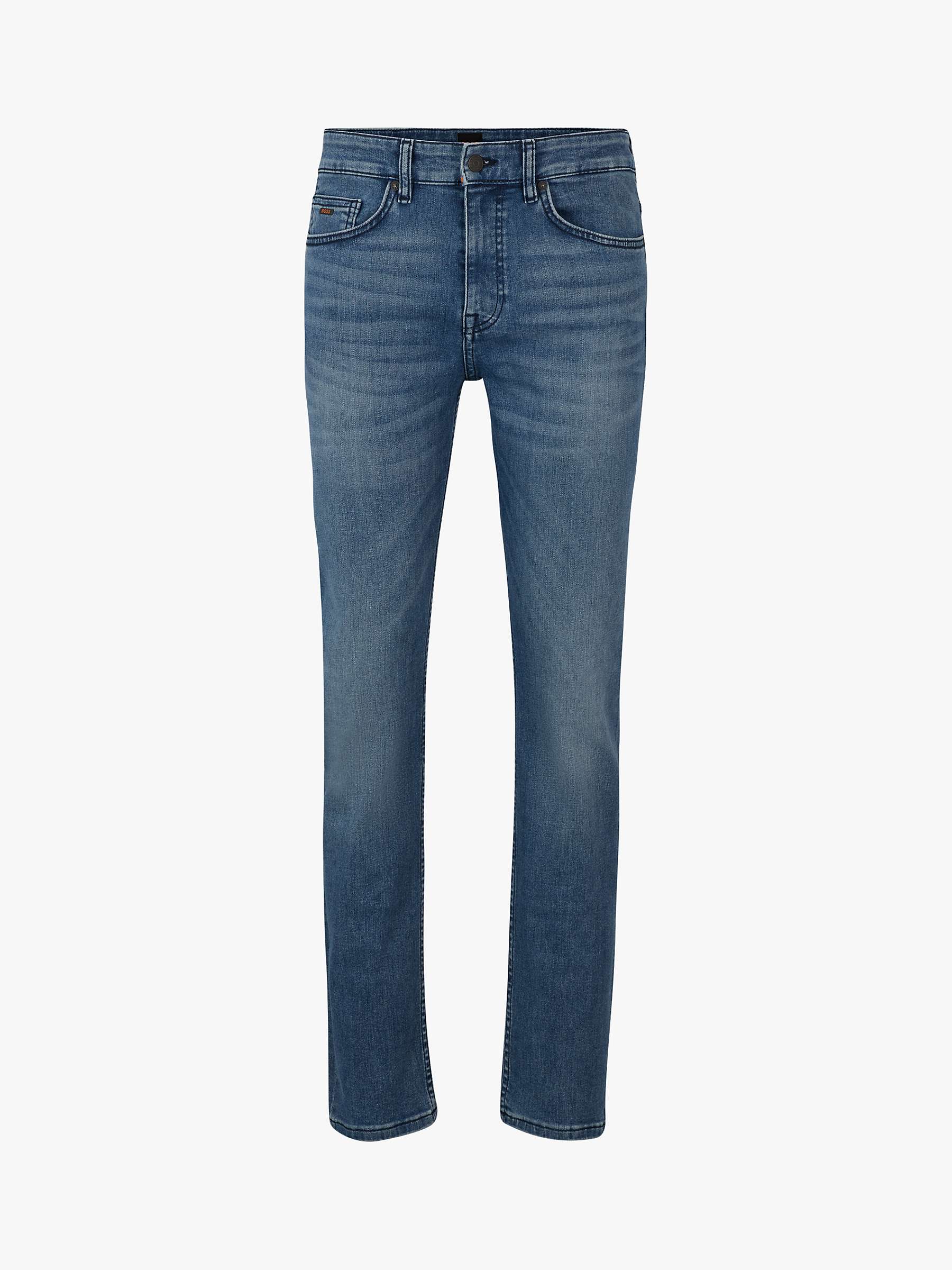 Buy BOSS Delaware Slim Fit Jeans, Blue Online at johnlewis.com
