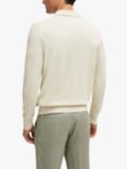 BOSS Gemello Regular Fit Jumper, White