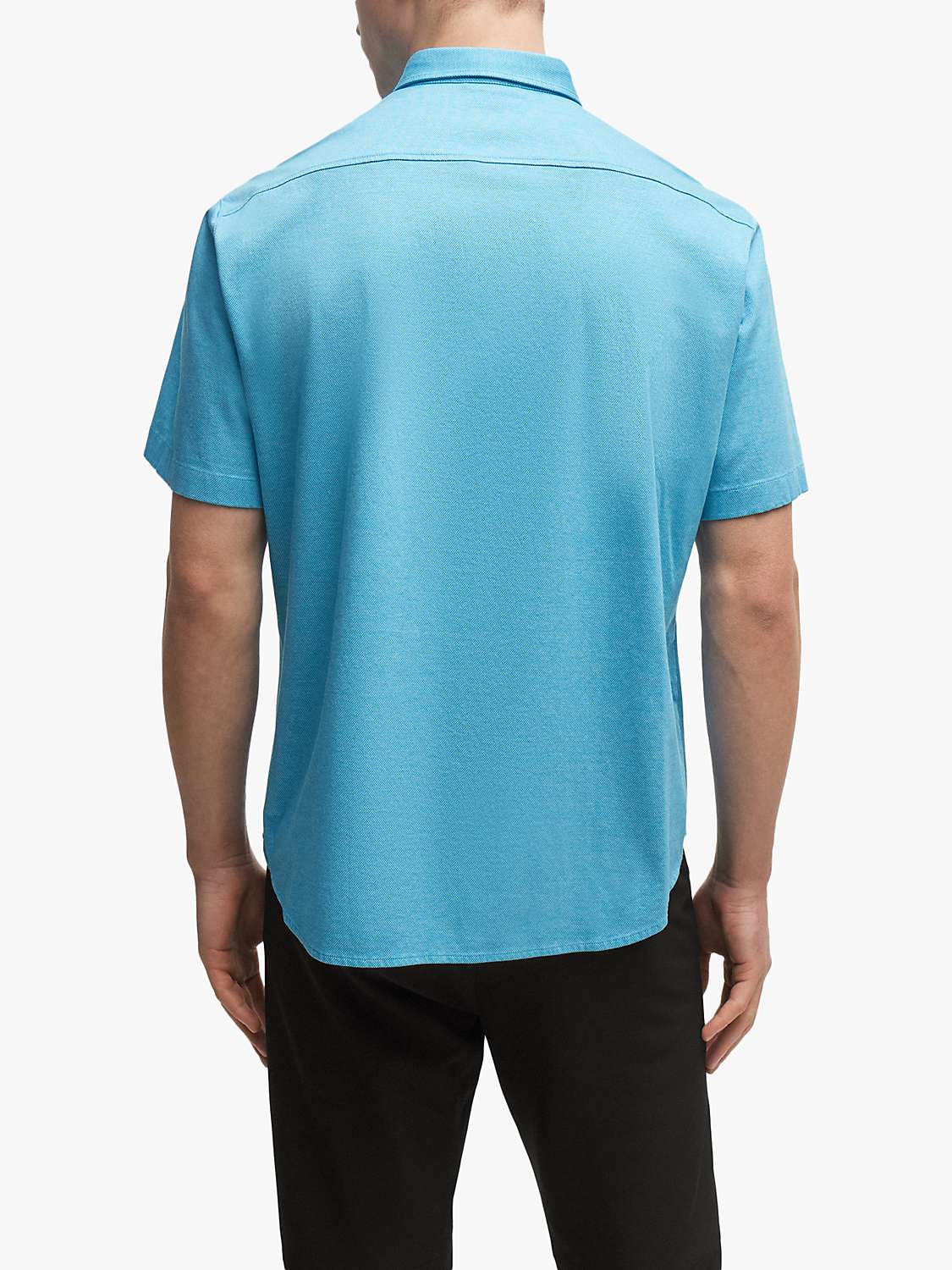 Buy BOSS Motion Short Sleeve Cotton Shirt Online at johnlewis.com
