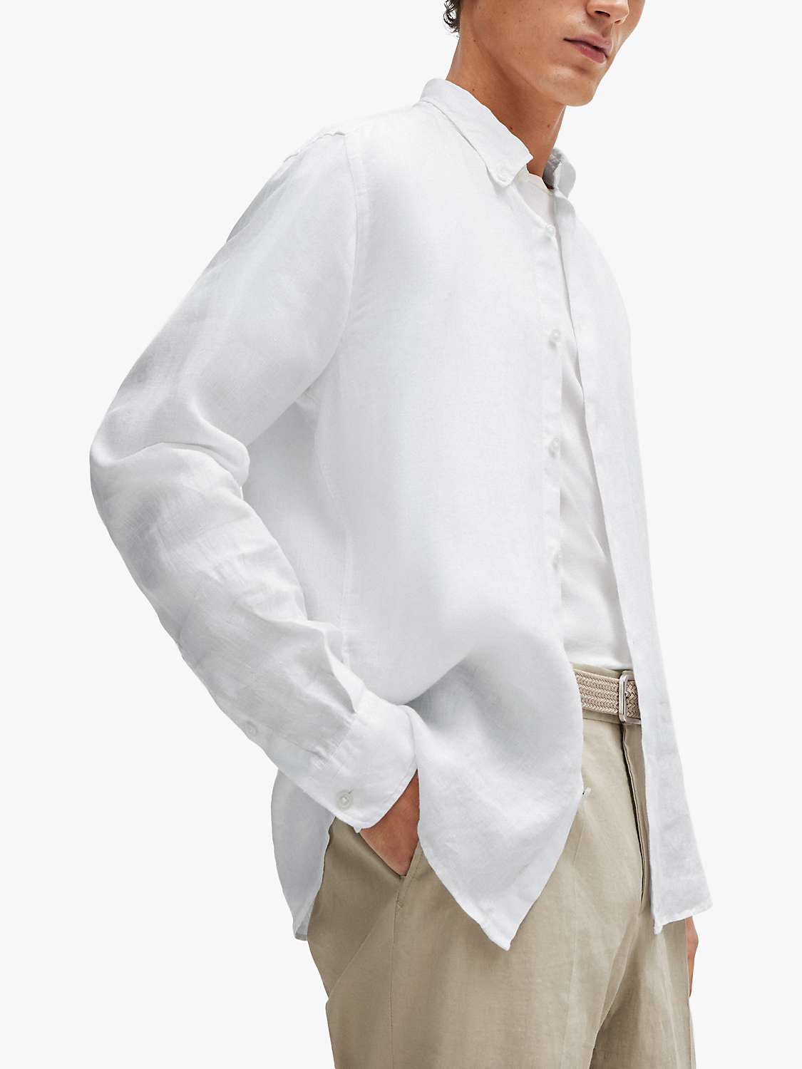 Buy BOSS Liam Long Sleeve Shirt Online at johnlewis.com