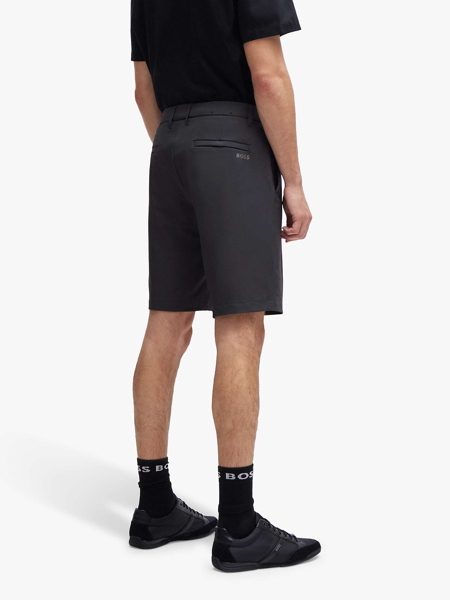 Buy BOSS Commuter Shorts, Charcoal Online at johnlewis.com