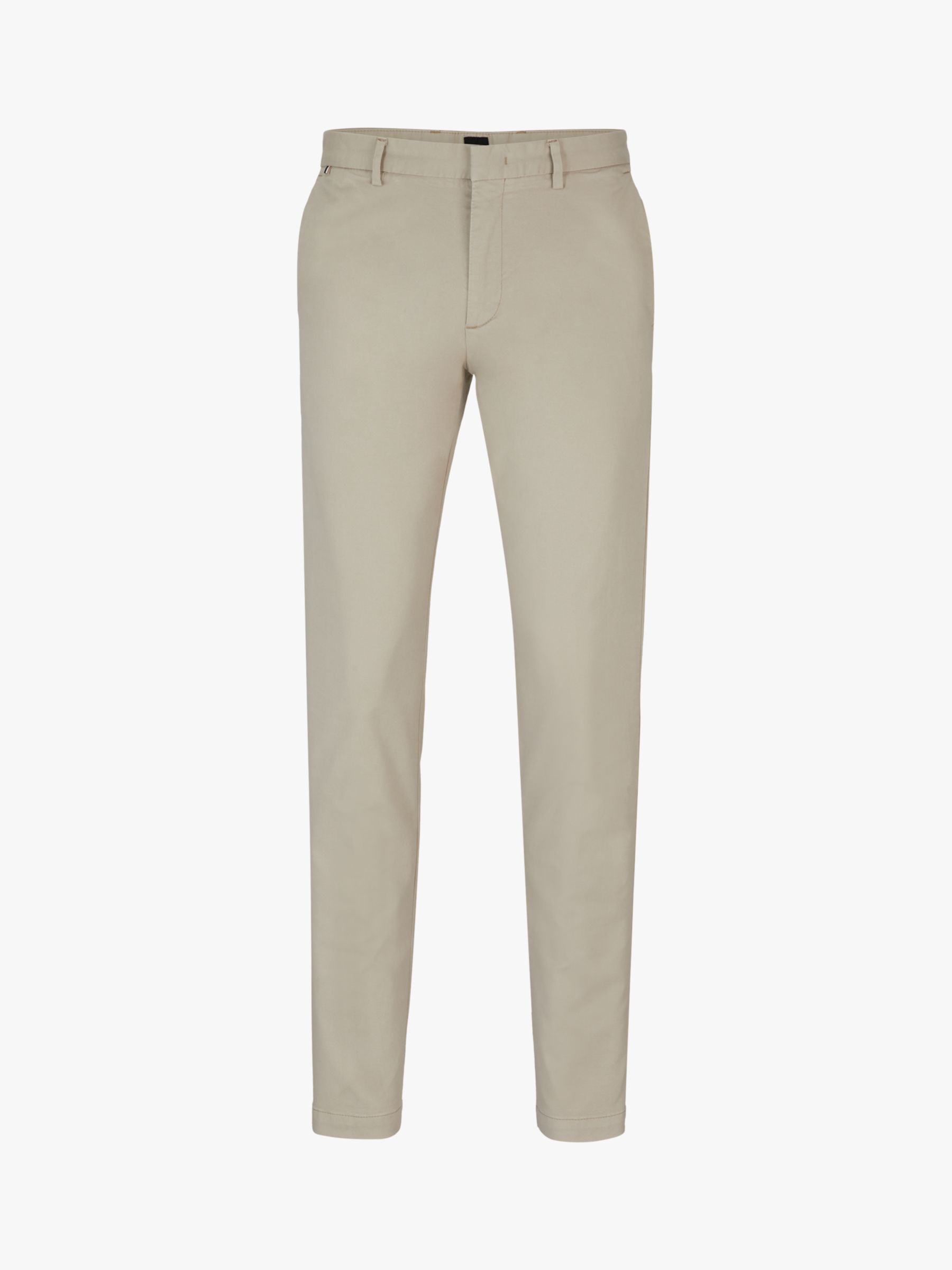 Buy BOSS Kaito Slim Fit Trousers, Dark Beige Online at johnlewis.com
