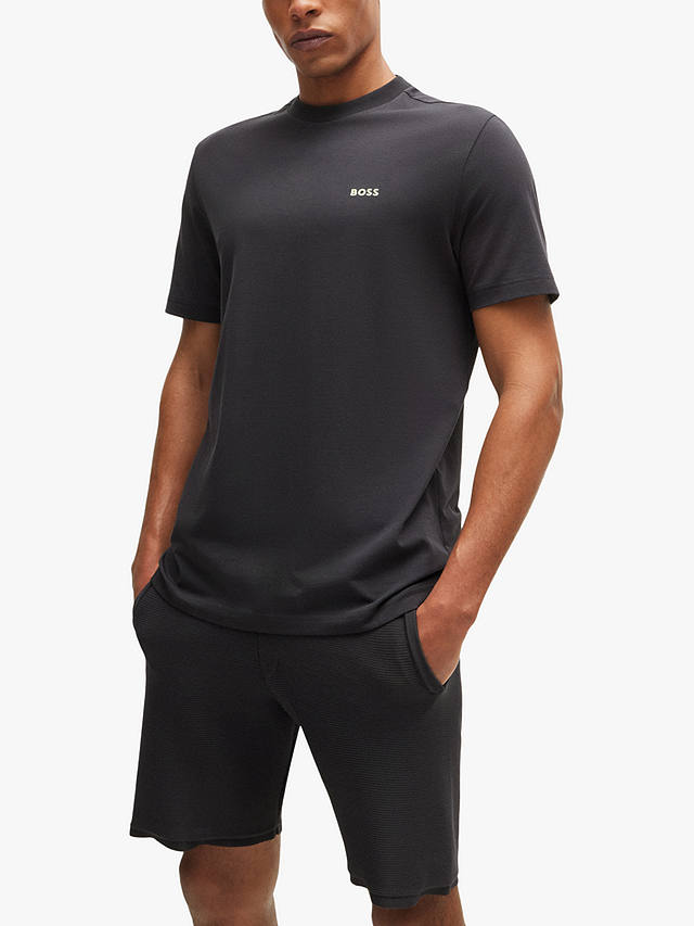 BOSS Essential Short Sleeve T-Shirt, Charcoal