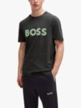 BOSS Large 3D Mesh Logo T-Shirt