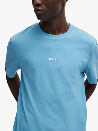 BOSS TChup Logo T-Shirt, Open Blue