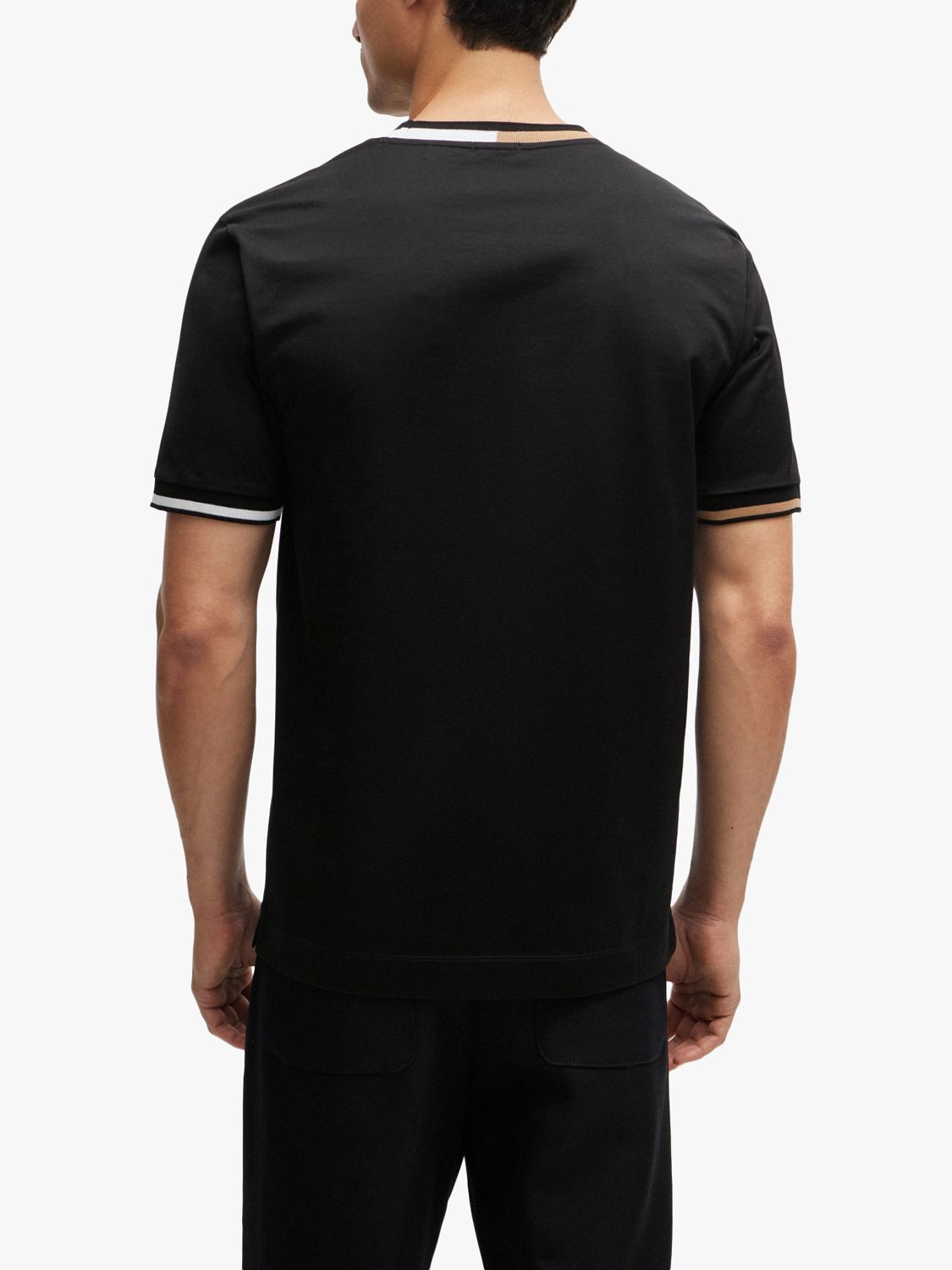 BOSS Thompson Regular Fit T-Shirt, Black, L