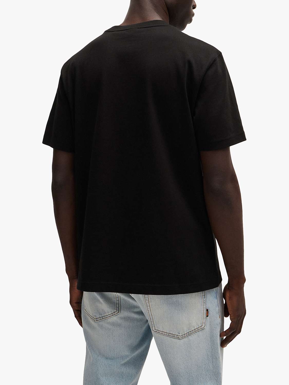 Buy BOSS Tucan Graphic T-Shirt, Black Online at johnlewis.com