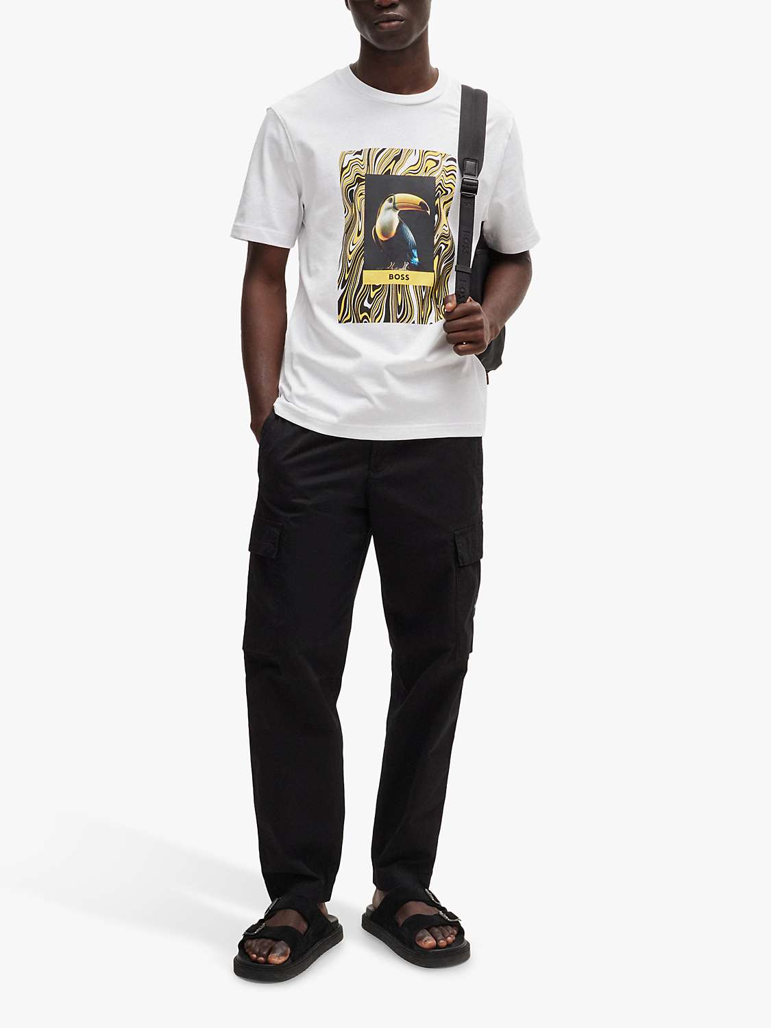 Buy BOSS Tucan Regular Fit T-Shirt Online at johnlewis.com